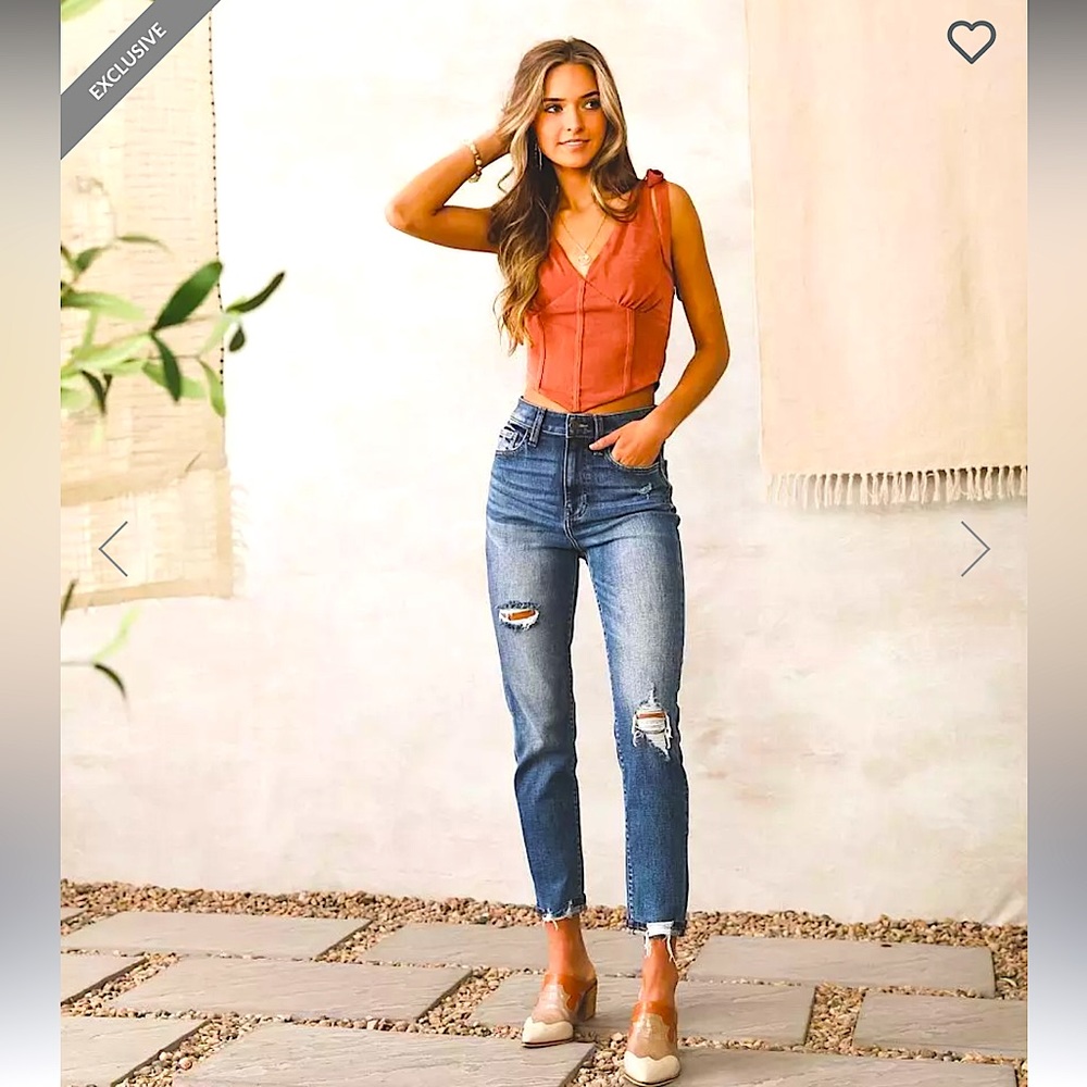 Willow root “The mom Jean” size 0-2